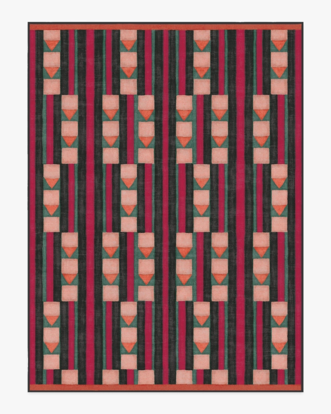 Justina Blakeney Magdalena Peach & Berry Rug | Ruggable