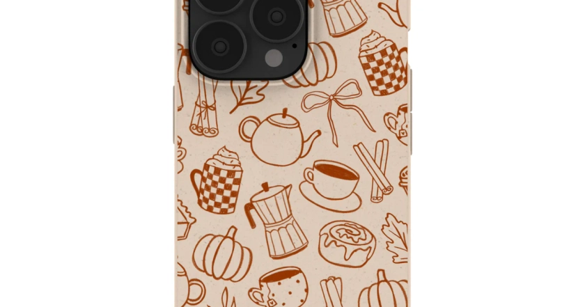 Seashell Pumpkin Spice iPhone 13 Pro Case