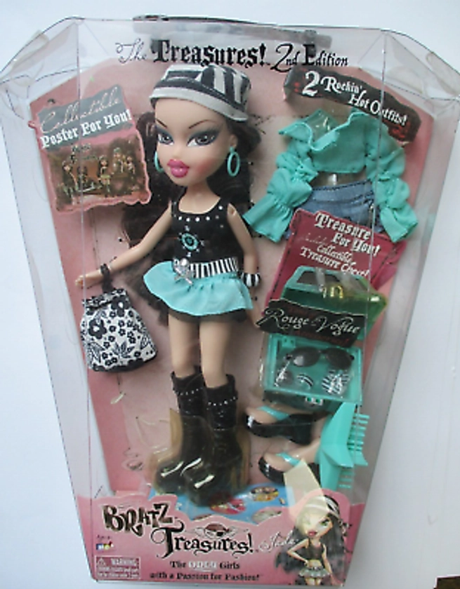 BNIB Bratz Jade The Treasures 2nd Edition Collector's Doll