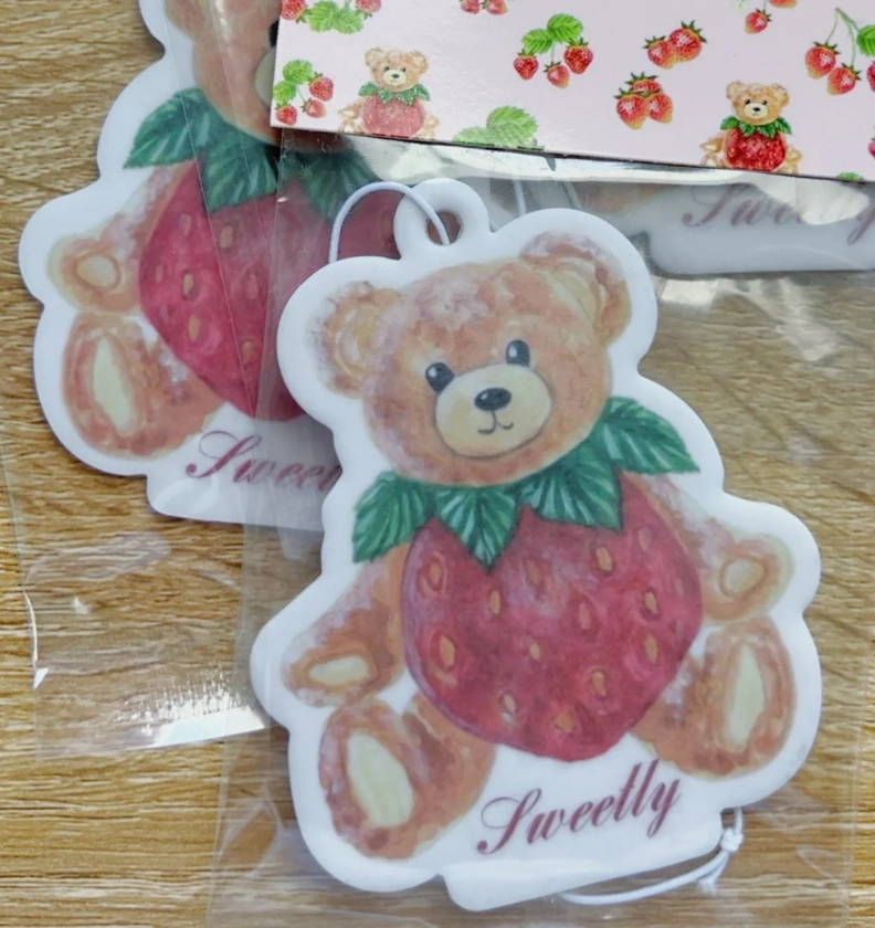 strawberry car air freshener