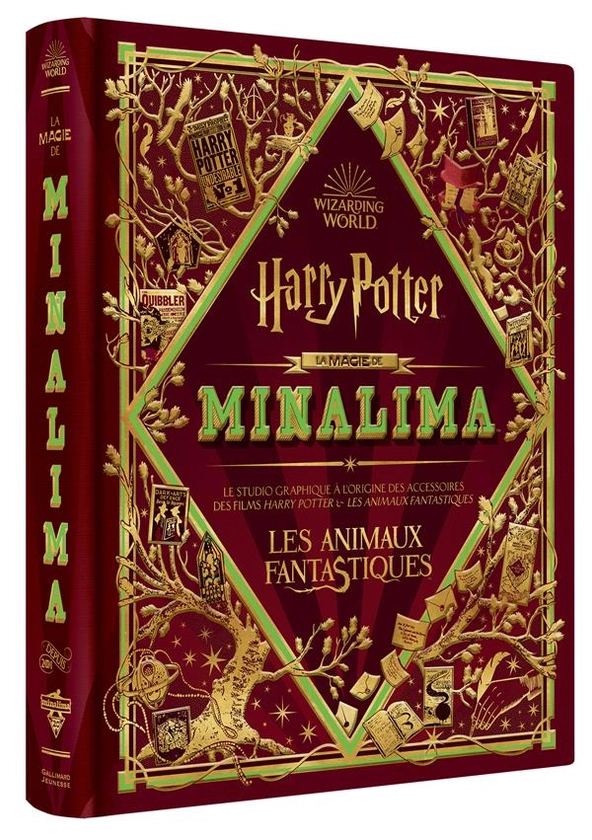 Harry Potter : La magie de MinaLima : Minalima - 2075189897 - Livres pour enfants dès 3 ans | Cultura