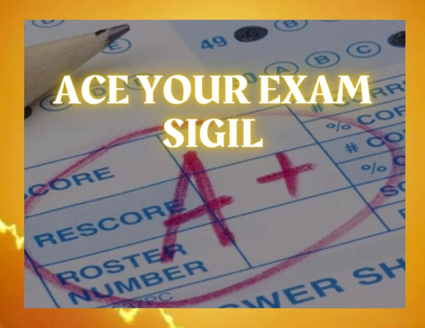 Pass Your Exam Sigil Sigil Magick Grimoire Page - Etsy UK