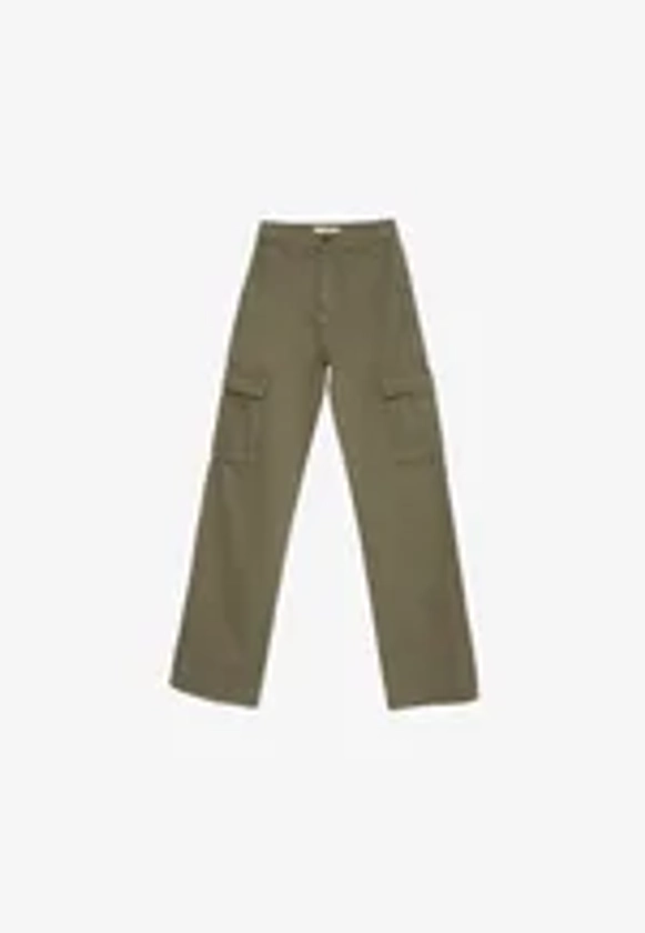 FIT - Pantalon cargo - light green