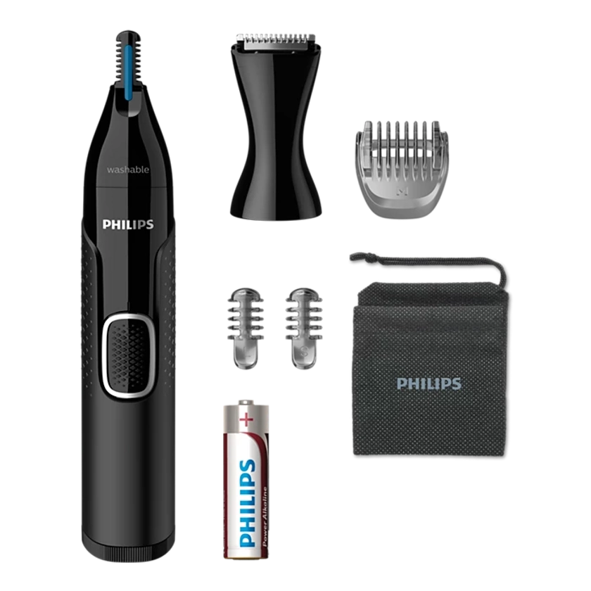 Acheter le Philips Nose trimmer series 5000 Tondeuse nez, oreilles, sourcils et finitions NT5650/16 Tondeuse nez, oreilles, sourcils et finitions