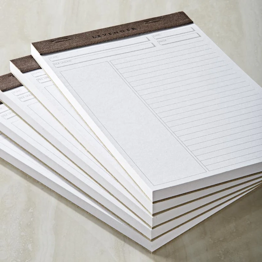 Freeleaf Recycled Annotation Ruled Pads (set of 5)