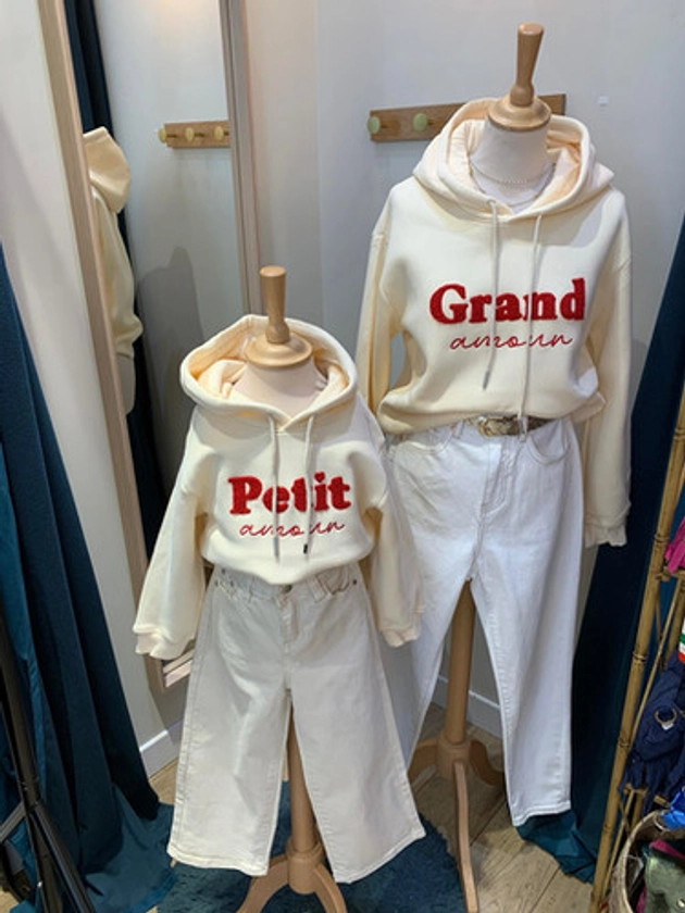 Sweat Grand Amour | AUX PETITS BONHEURS