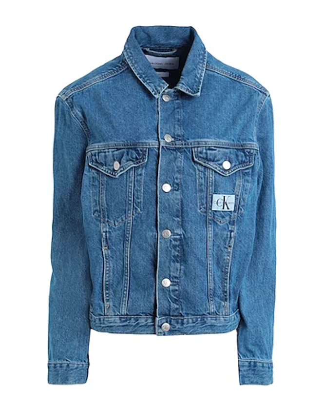 CALVIN KLEIN JEANS | Blue Women‘s Denim Jacket | YOOX