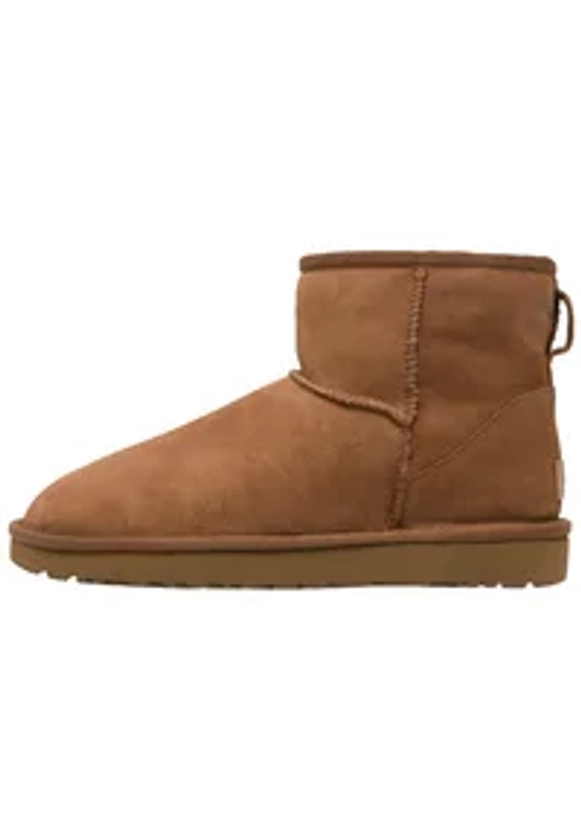 UGG CLASSIC MINI II - Boots à talons - chestnut/cognac - ZALANDO.FR