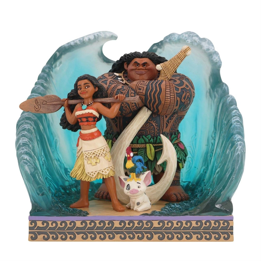 Vaiana (moana) ScÈne De La Vague - Disney Traditions