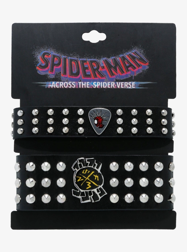 Marvel Spider-Man: Across The Spider-Verse Spider-Punk Cuff Bracelet Set