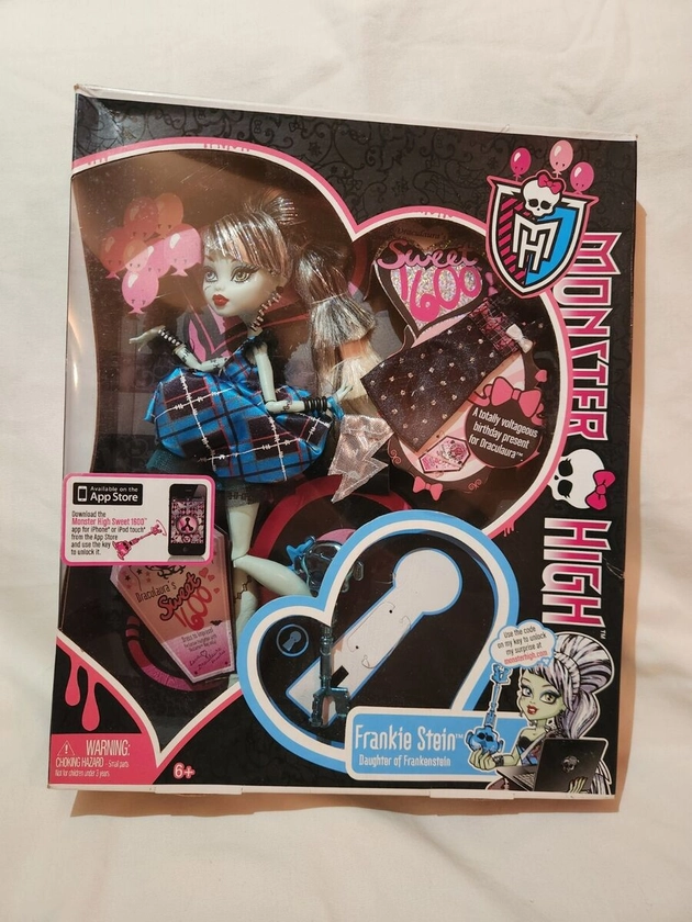 Monster High Doll Frankie Stein Sweet 1600 - 2011 NIB