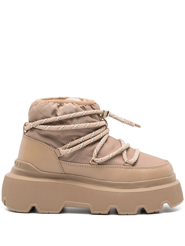 Inuikii Endurance Puffer lace-up Boots | Neutrals | FARFETCH