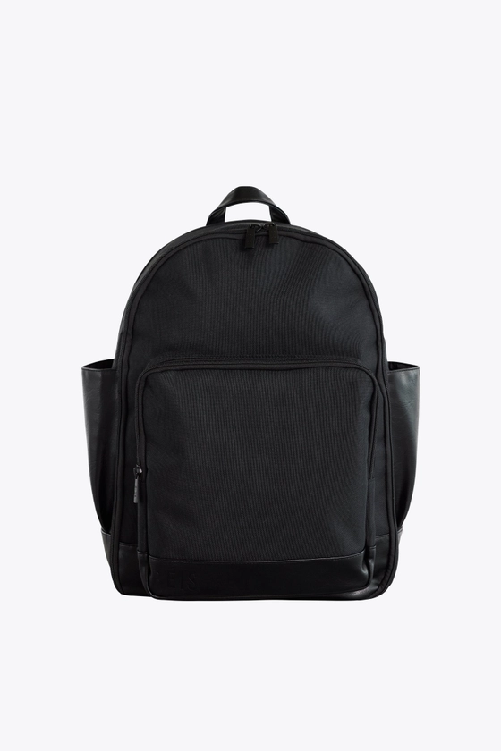 BÉIS 'The Backpack' in Black - Black Carry-On Travel Backpack & Laptop Backpack for Work