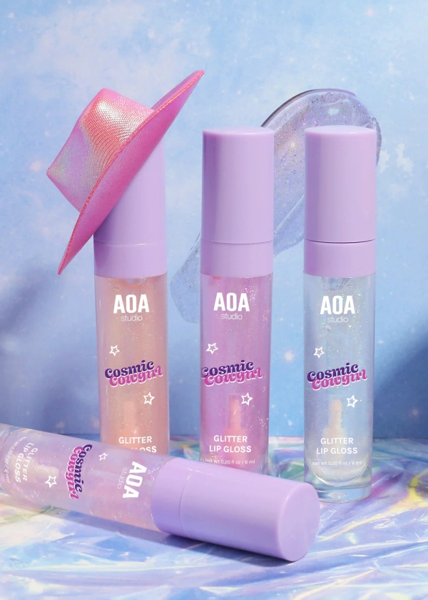 AOA Cosmic Cowgirl Glitter Lip Gloss