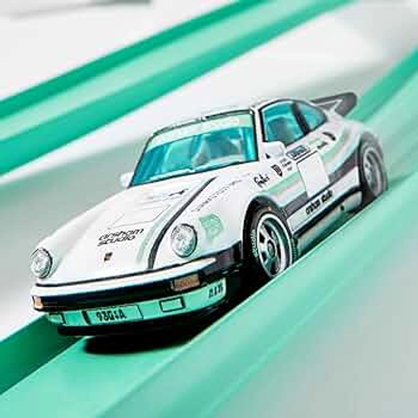 Hot Wheels Mattel Creations x Daniel Arsham Livery Porsche 930A, White, HPJ30