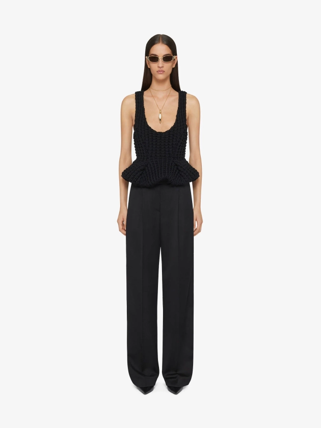 Pantalon de tailleur en laine - noir | GIVENCHY FR