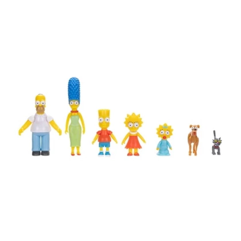 The Simpsons 2.5" Family Mini Figure Set - 7pk