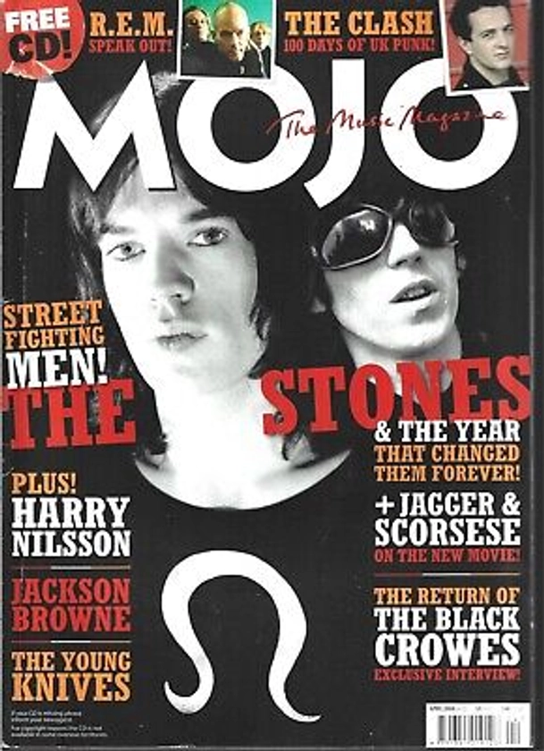 MOJO THE MUSIC MAGAZINE #173 APRIL 2008 (VF) THE ROLLING STONES HARRY NILSSON | eBay