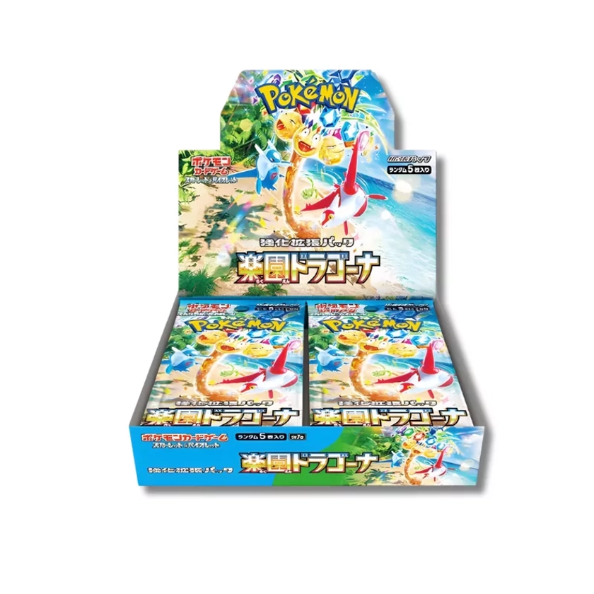 Display Pokémon Sv7a Paradise Dragona – Japonais