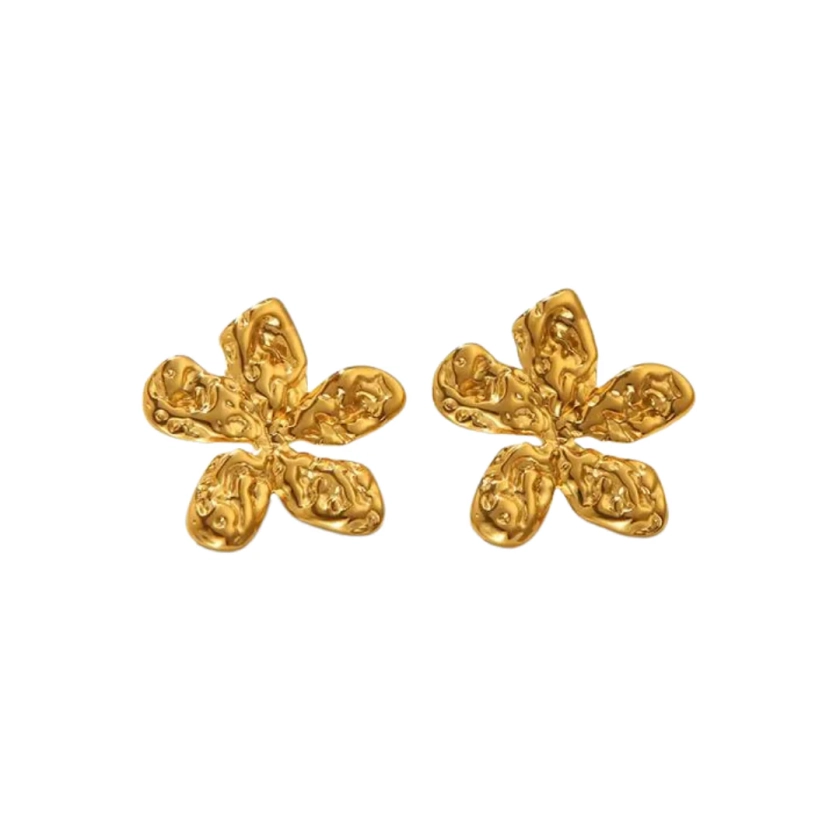 Floral elegance studs