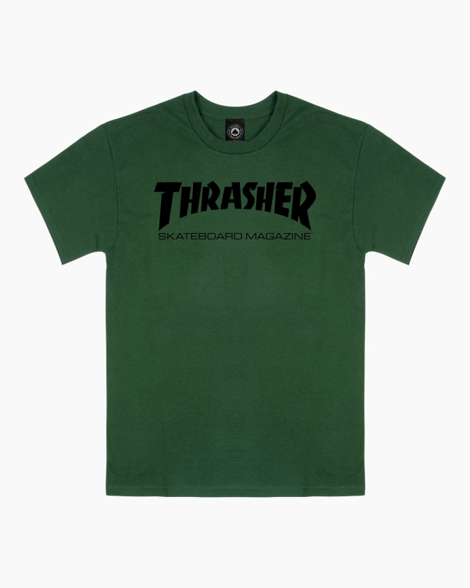 SKATE MAG - TSHIRT - ARMY GREEN