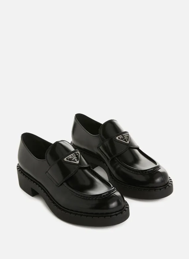 MOCASSINS EN CUIR - PRADA pour HOMME | Printemps.com