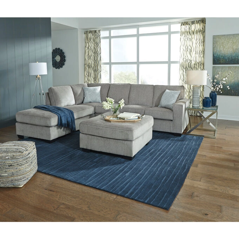 Riles Alloy Left Chaise Sectional | Slumberland Furniture