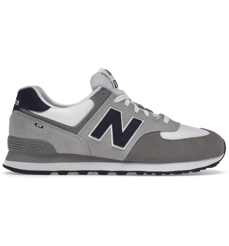 New Balance 574 Grey White Navy