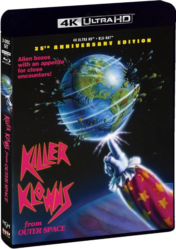 Killer Klowns From Outer Space (1988) 35th Anniversary Edition - USA-import (4K Ultra HD/Blu-ray)