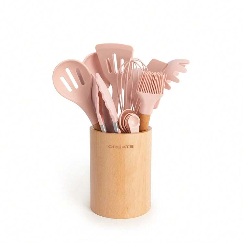 Create Ustensiles de cuisine en silicone et bois - KITCHENWARE STUDIO | Mode en ligne | SHEIN FRANCE