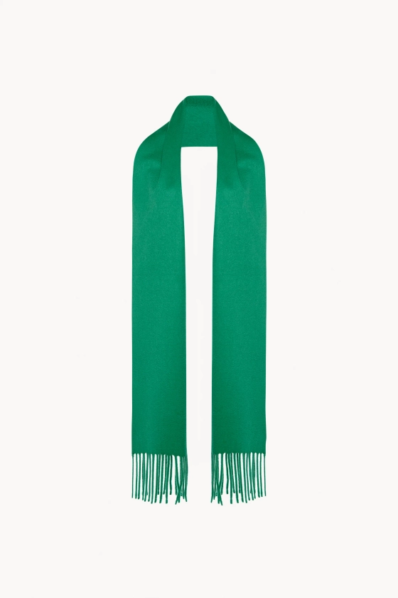 Viktor Scarf Green in Cashmere – The Row