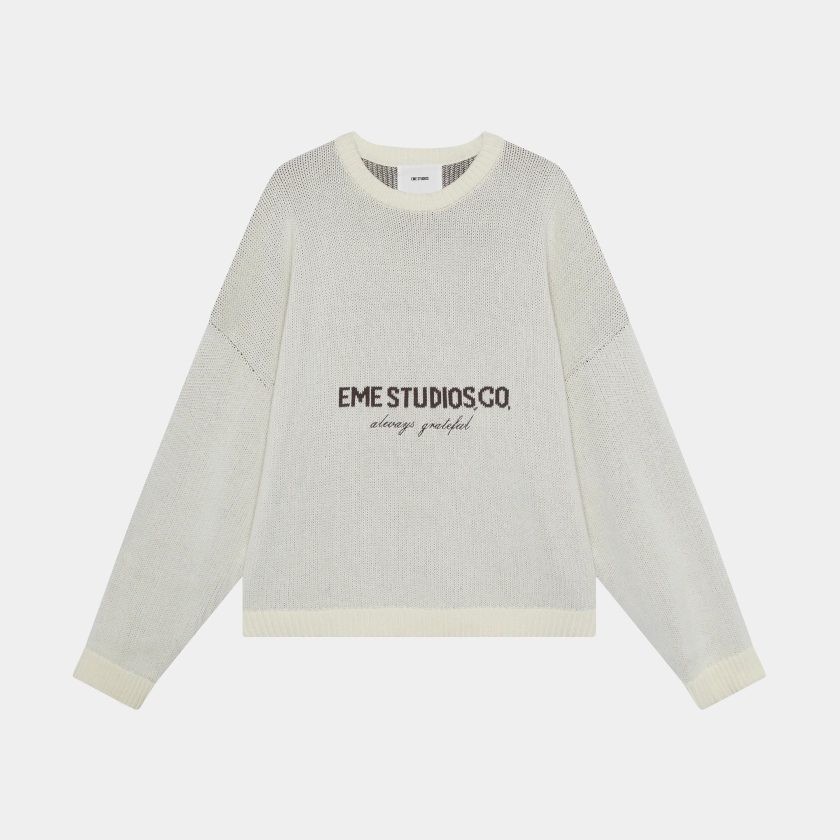 Master Off Sand Knit Sweater