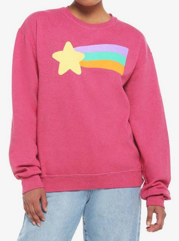 Gravity Falls Mabel's Rainbow Star Sweater Sweatshirt | Hot Topic