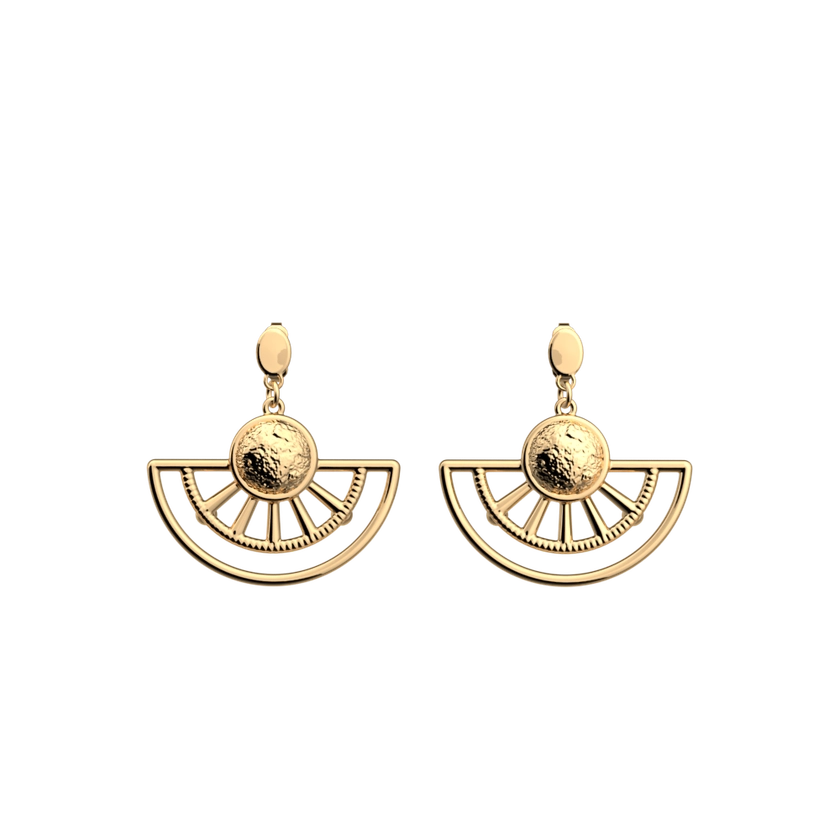 Boucles d'oreilles Aztèque | Les Georgettes