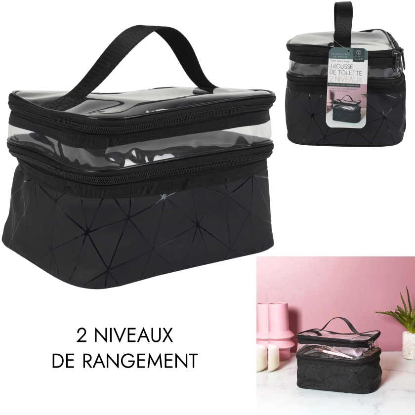 TROUSSE DE TOILETTE 2 NIVEAUX