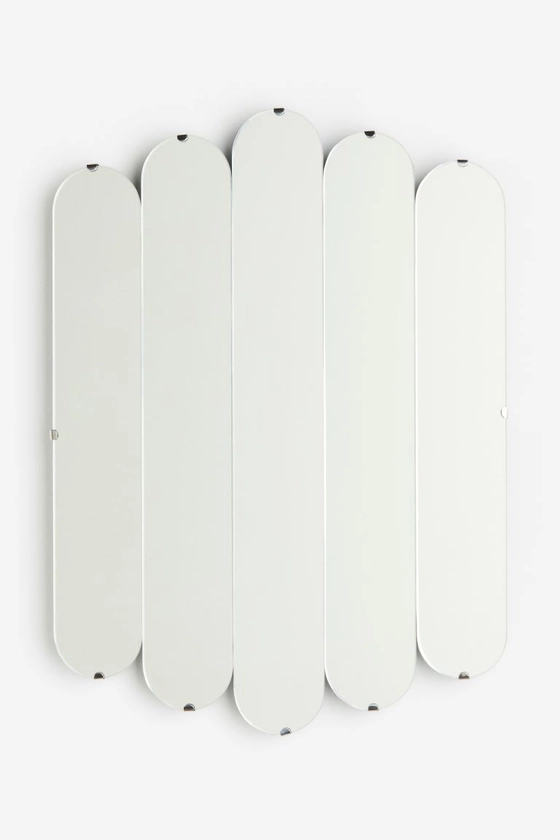 Grand miroir en forme d'arches - Argenté - Home All | H&M FR