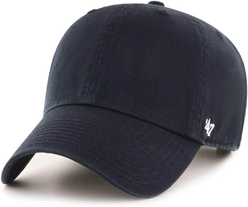 '47 Brand Clean Up Blank Dad Hat - One Size (Black)