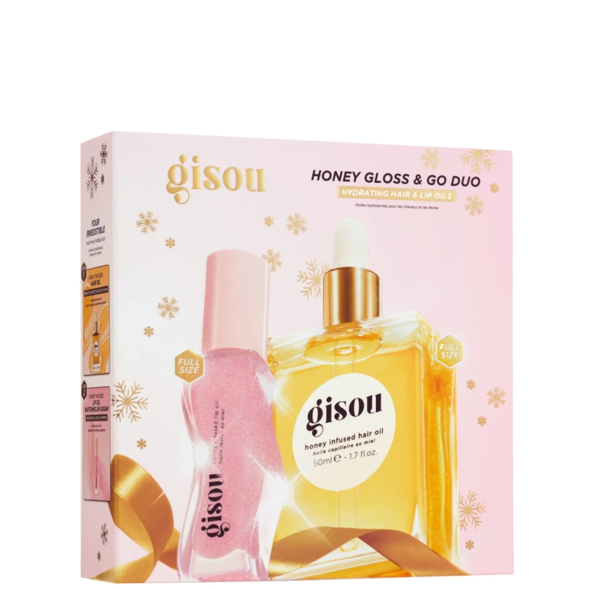 Gisou Honey Gloss & Go Duo  (Worth £59)