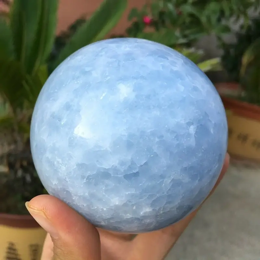 Large Quartz Ball Sphere For And Gems Birthday Gifts No Fragrance Solid Form - Health & Household - Temu