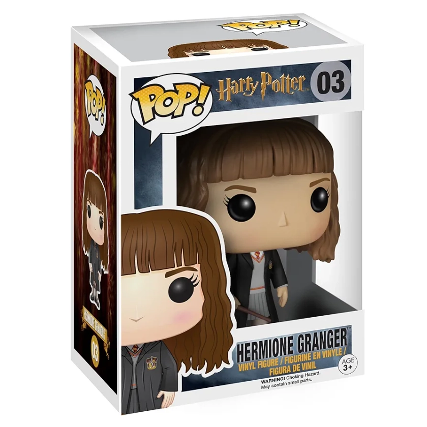 Funko POP! Movies: Harry Potter - Hermione Granger - Collectable Vinyl Figure - Gift Idea - Official Merchandise - Toys for Kids & Adults - Movies Fans - Model Figure for Collectors and Display