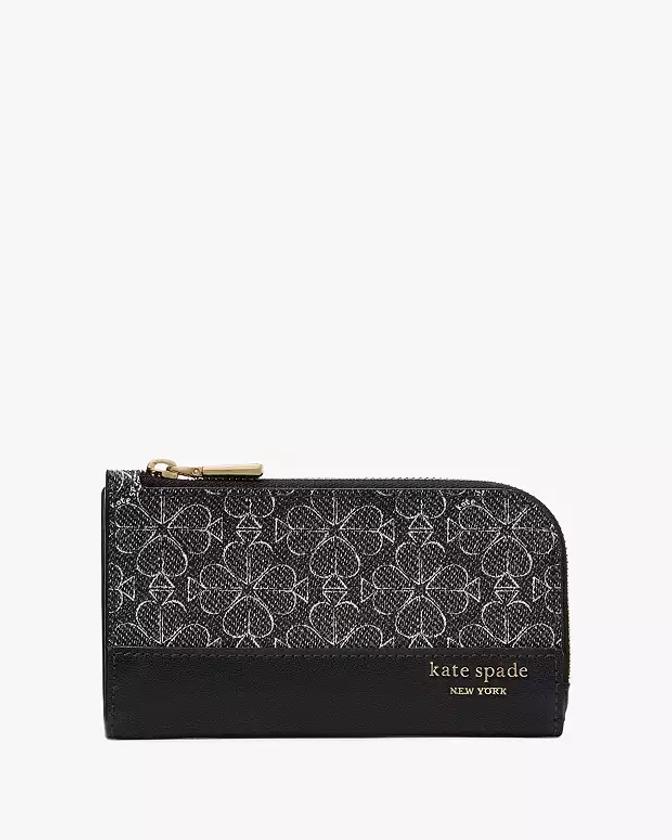 Spade Flower Small Slim Bifold Wallet | Kate Spade New York