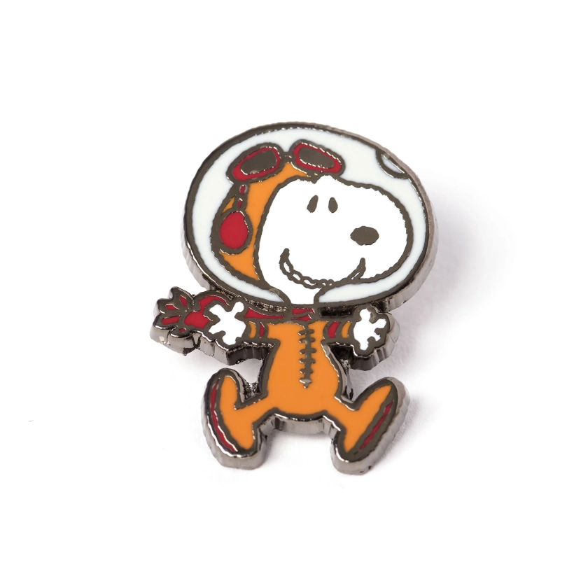Astronaut Snoopy Jumping Pin