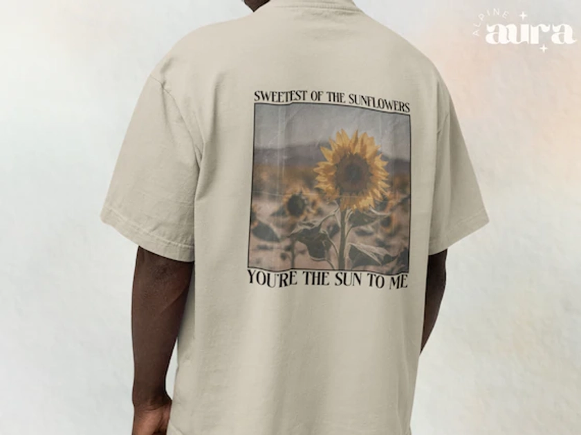 Vintage Sweetest of the Sunflowers tshirt, 2 SIDES Zach Bryan Shirt, Country Music Shirt, Noah K Tour, Noah K Stick Season Tee Merch, Kahan