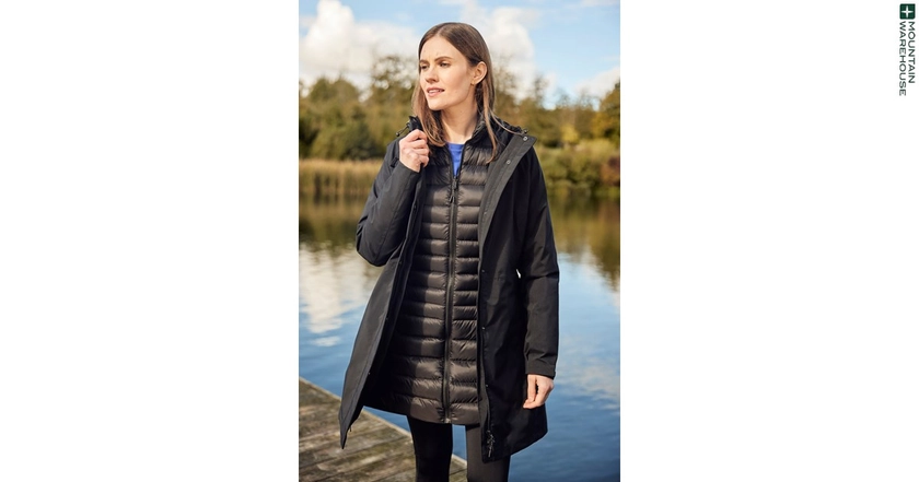 Alaskan Womens 3 in 1 Long Waterproof Jacket | Mountain Warehouse GB