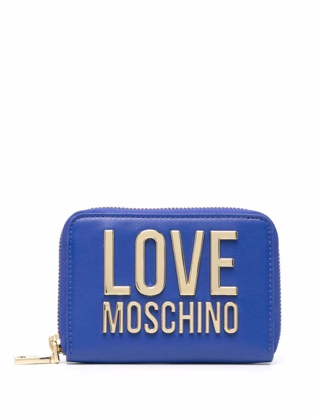 Love Moschino portefeuille en cuir artificiel à plaque logo Farfetch