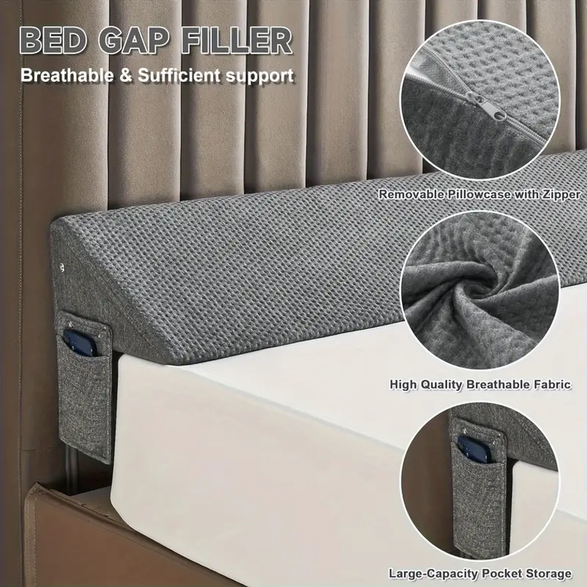 Bed Wedge Pillow Headboard   Filler Mattress   Filler - Temu