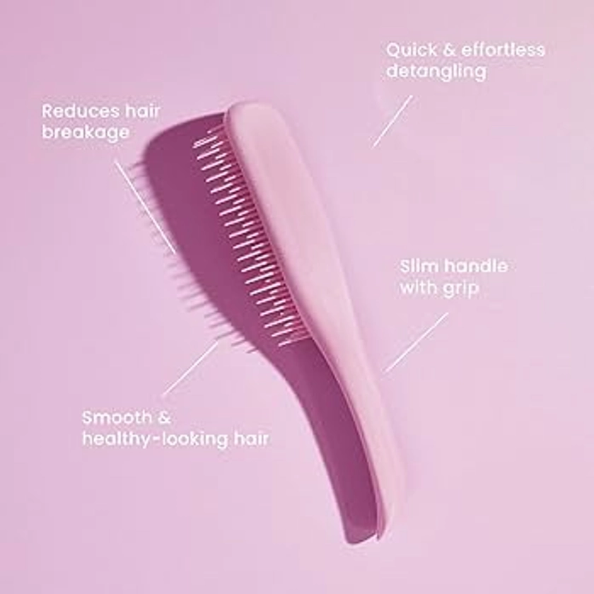 Tangle Teezer The Ultimate Detangler Hairbrush | For Wet & Dry Hair | Detangles All Hair Types | Reduces Breakage, Eliminates Knots | Two-Tiered Teeth & Comfortable Handle | Millennial Pink : Amazon.co.uk: Beauty