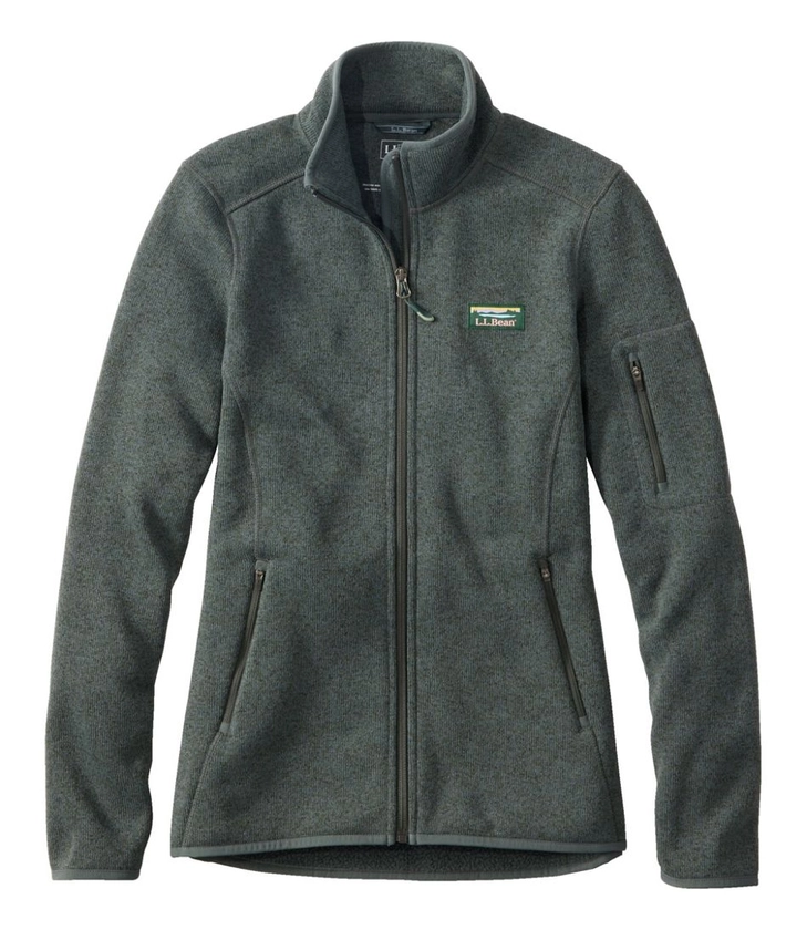 Women's L.L.Bean Sweater Fleece Full-Zip Jacket | Fleece at L.L.Bean