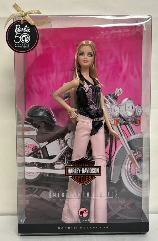 Mattel - Barbie 2008 Harley Davidson Doll - American Favorites Collection - NIB