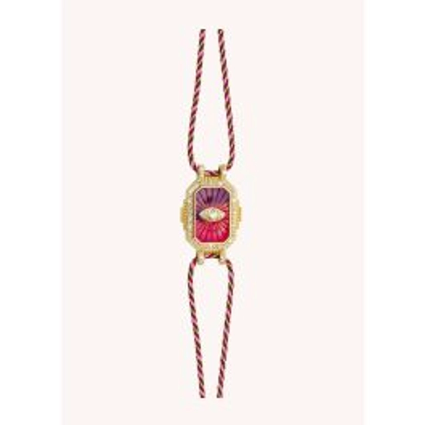 BRACELET - PINK EYE BOHEME